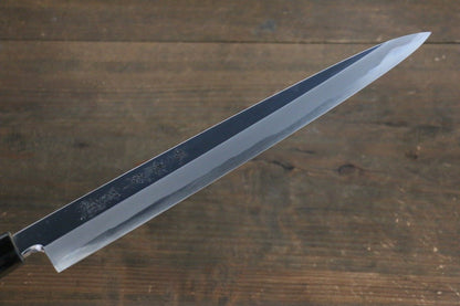 Sakai Takayuki Japanese White Steel No.2 mirrored Yanagiba Sashimi Slicer Knife - Japanny - Best Japanese Knife