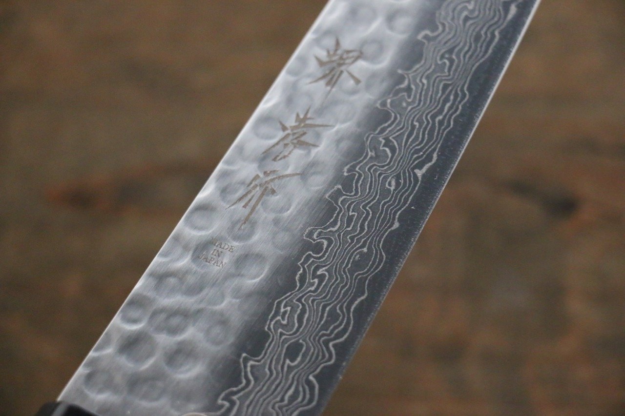 Sakai Takayuki 45 Layer Damascus Japanese Chef's Gyuto Knife 180mm with Shitan Handle - Japanny - Best Japanese Knife