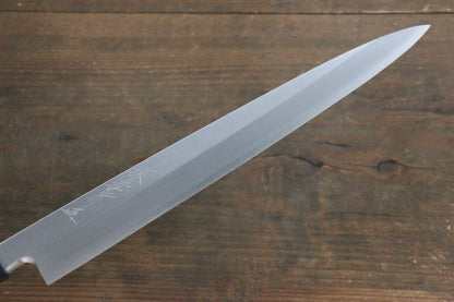 Sakai Takayuki Japanese Chef Series Silver Steel No.3 Yanagiba Sashimi Slicer Knife with Plastic Handle - Japanny - Best Japanese Knife