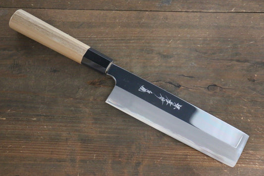 Sakai Takayuki Japanese White Steel No.2 mirrored Usuba Knife - Japanny - Best Japanese Knife