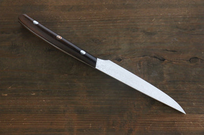 Takeshi Saji R2/SG2 Steak Knife Japanese Chef Knife 125mm with Iron Wood Handle - Japanny - Best Japanese Knife