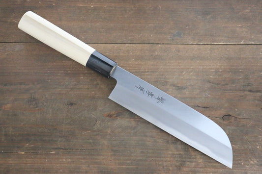 Sakai Takayuki Kasumitogi White Steel Kamagata Usuba Japanese Chef's Knife - Japanny - Best Japanese Knife