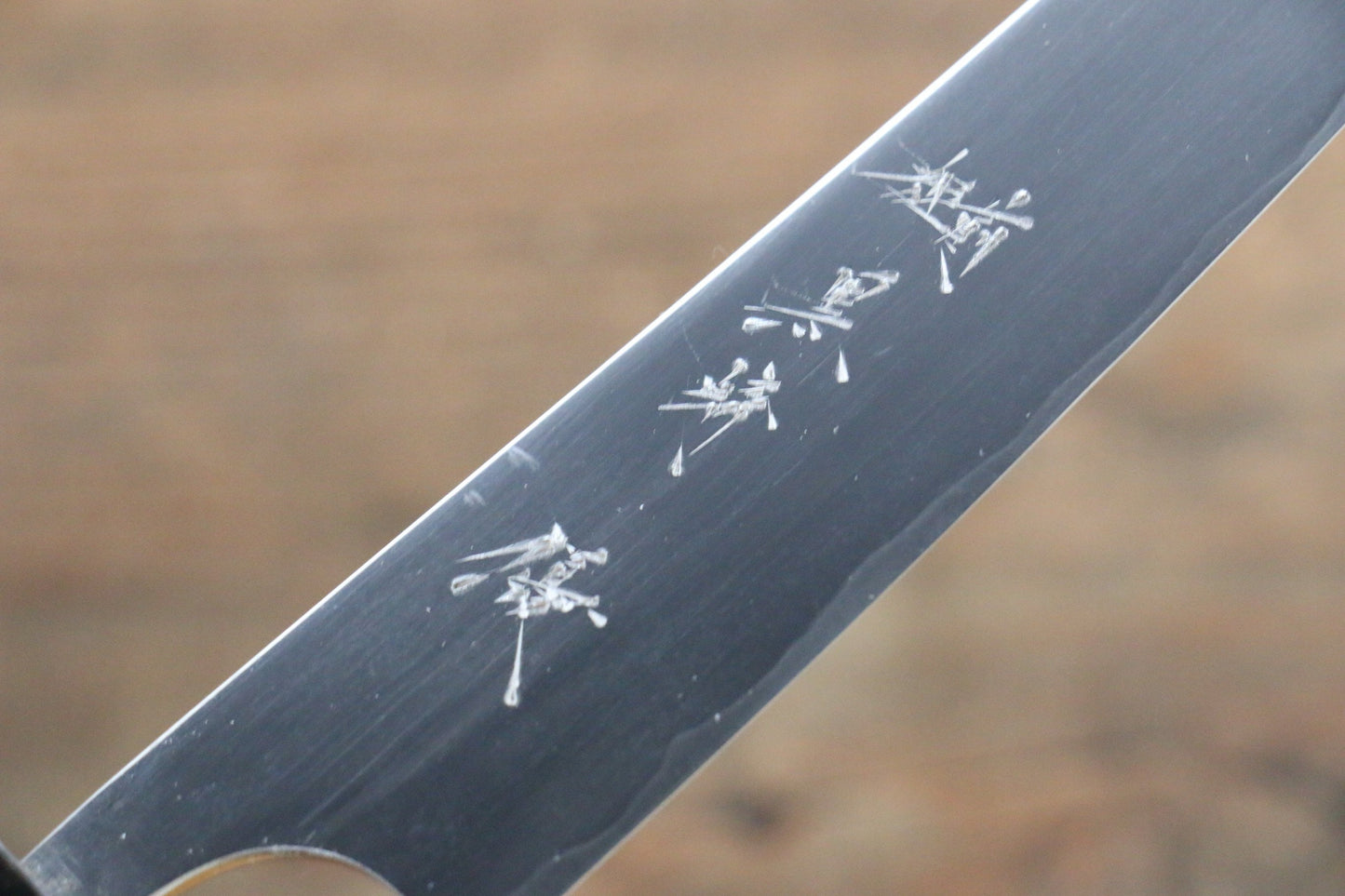 Yu Kurosaki R2/SG2 Mirrored Finish Petty-Utility Japanese Knife 150mm with Ebony Wood Handle (ferrule: Water Buffalo Horn) - Japanny - Best Japanese Knife