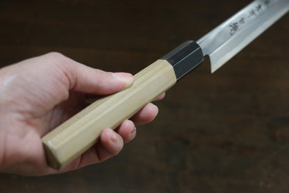 Sakai Takayuki White Steel No.2 mirrored Fugu-Sashimi Japanese Chef's Knife - Japanny - Best Japanese Knife