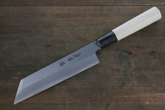 [Left Handed] Sakai Takayuki Kasumitogi White Steel Mukimono Japanese Chef's Knife - Japanny - Best Japanese Knife