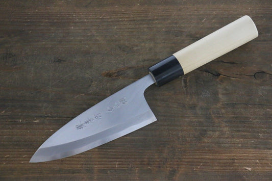 [Left Handed] Sakai Takayuki Blue Steel No.2 Japanese Chef's Deba Knife - Japanny - Best Japanese Knife