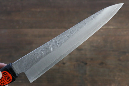 Shigeki Tanaka Silver Steel No.3 Nashiji Petty-Utility Japanese Knife 150mm with Walnut Handle - Japanny - Best Japanese Knife