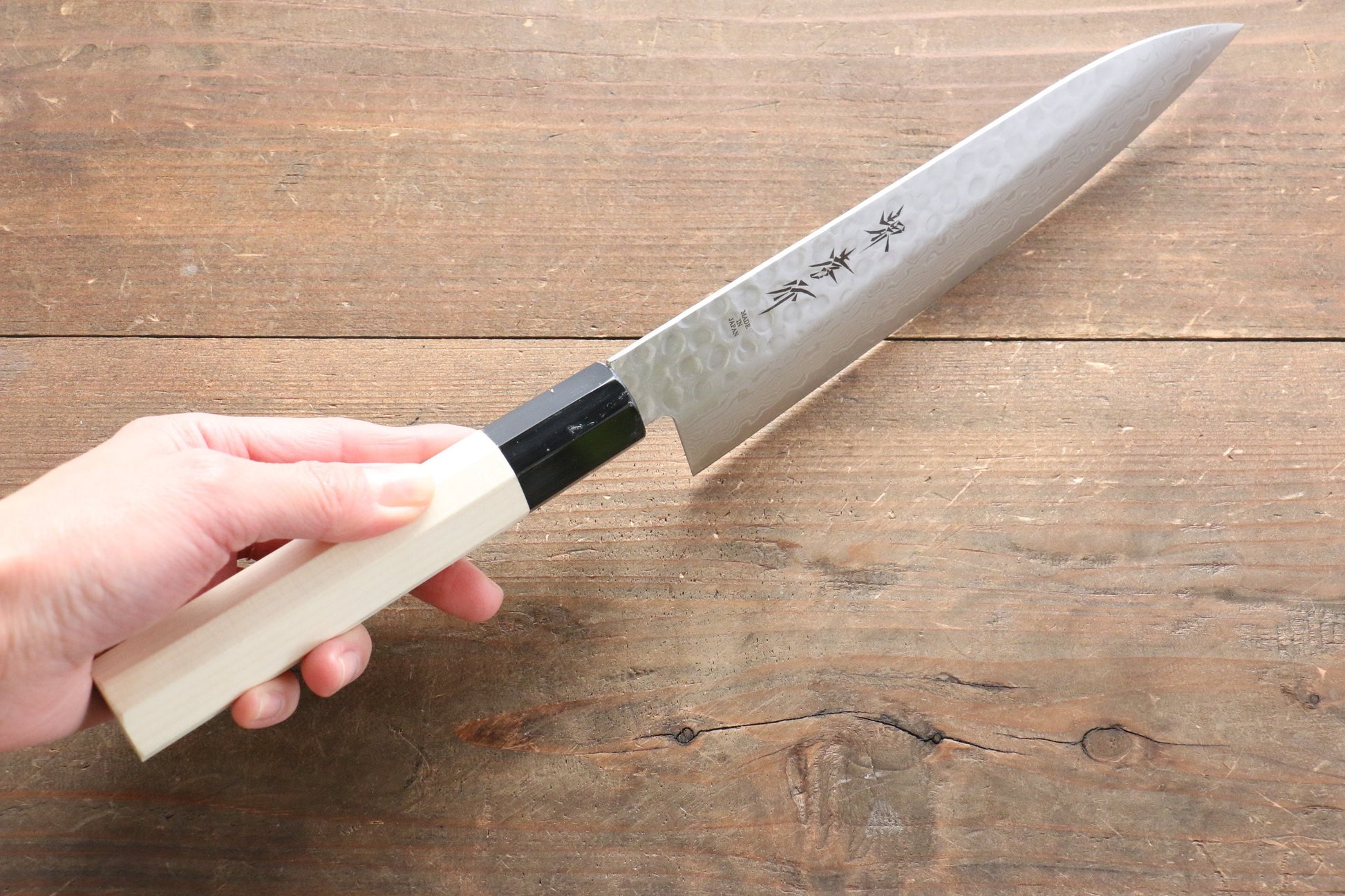 Sakai Takayuki 45 Layer Damascus AUS-10 Stain Resistant Steel Gyuto Japanese Chef Knife 180mm - Japanny - Best Japanese Knife