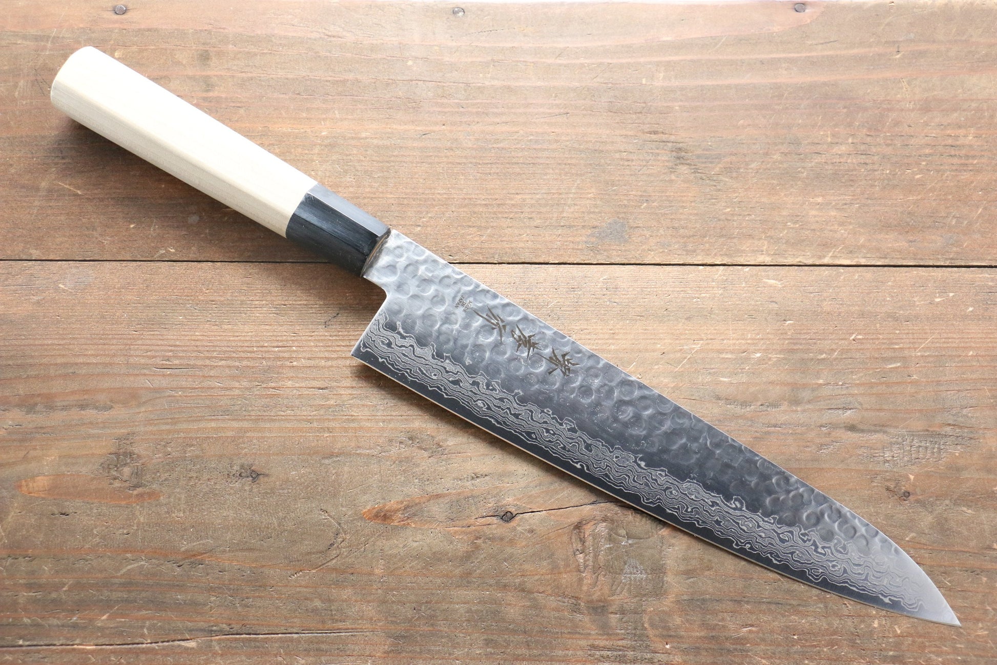 Sakai Takayuki 45 Layer Damascus AUS-10 Stain Resistant Steel Gyuto Japanese Chef Knife 240mm - Japanny - Best Japanese Knife