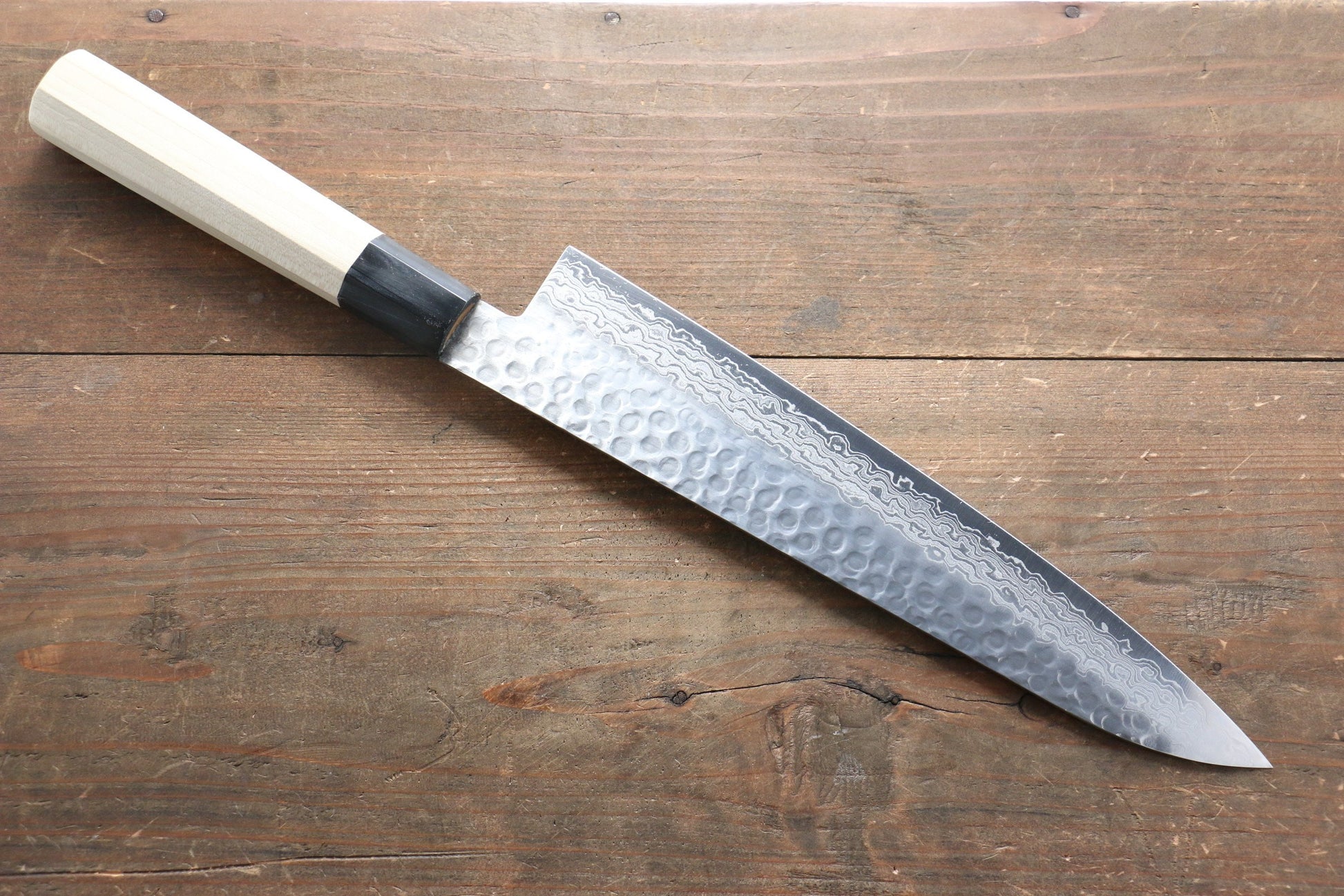 Sakai Takayuki 45 Layer Damascus AUS-10 Stain Resistant Steel Gyuto Japanese Chef Knife 240mm - Japanny - Best Japanese Knife