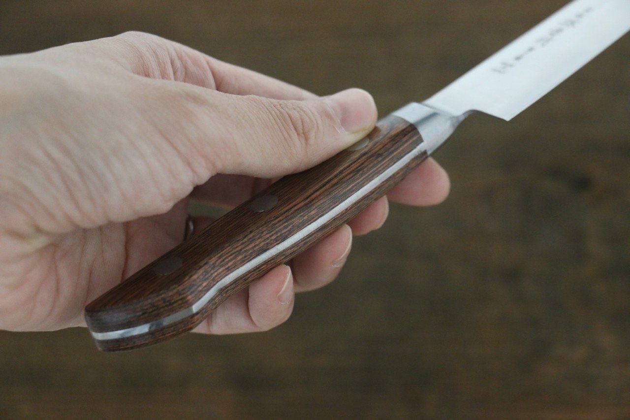 Sakai Takayuki Honyaki Blue Steel No.2 Japanese Chef's Petty Knife - Japanny - Best Japanese Knife