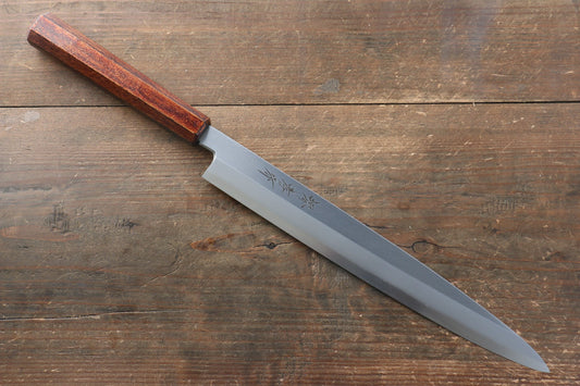 Sakai Takayuki Sakai Takayuki Nanairo INOX Molybdenum Yanagiba Japanese Knife 270mm with ABS resin(Retro gold) Handle - Japanny - Best Japanese Knife