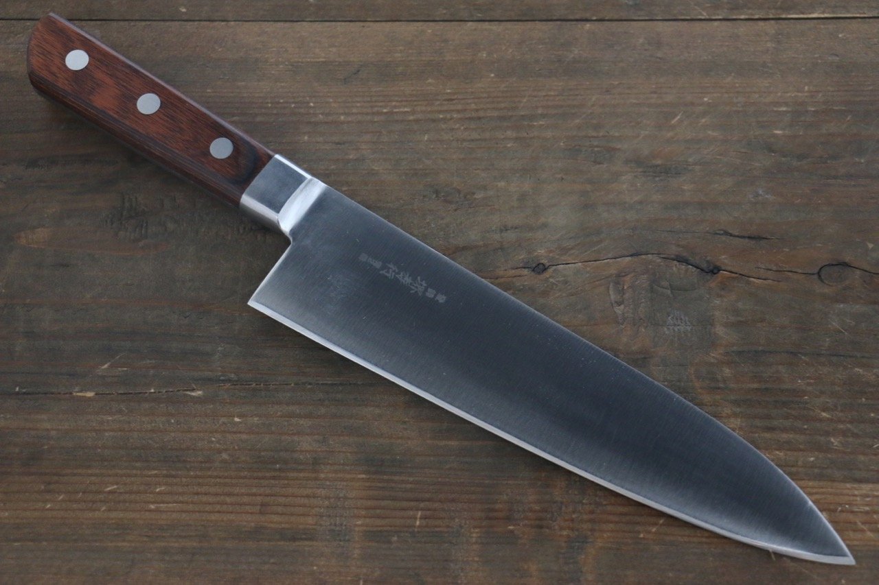 Sakai Takayuki Honyaki Blue Steel No.2 Japanese Chef's Western Deba Knife - Japanny - Best Japanese Knife