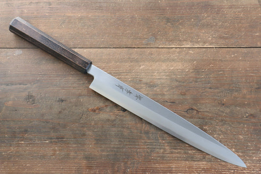 Sakai Takayuki Sakai Takayuki Nanairo INOX Molybdenum Yanagiba Japanese Knife 270mm with ABS resin(Black gold) Handle - Japanny - Best Japanese Knife