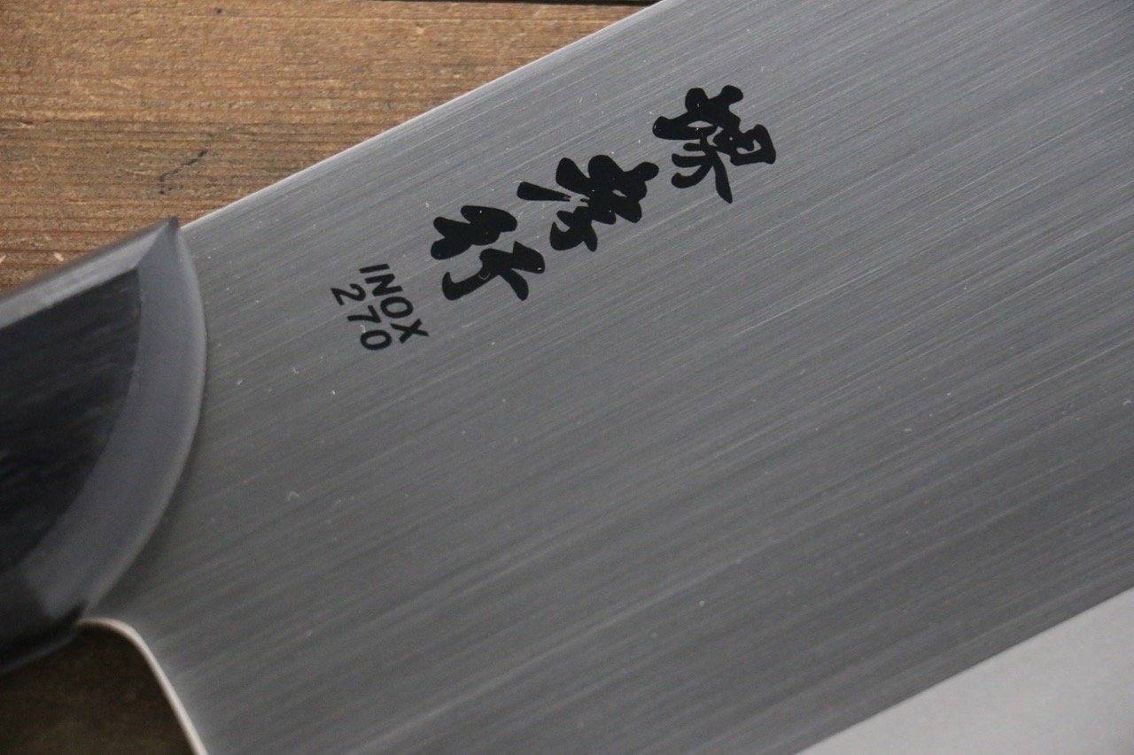 Sakai Takayuki INOX Molybdenum Steel Soba knife Japanese Chef Knife 270m - Japanny - Best Japanese Knife