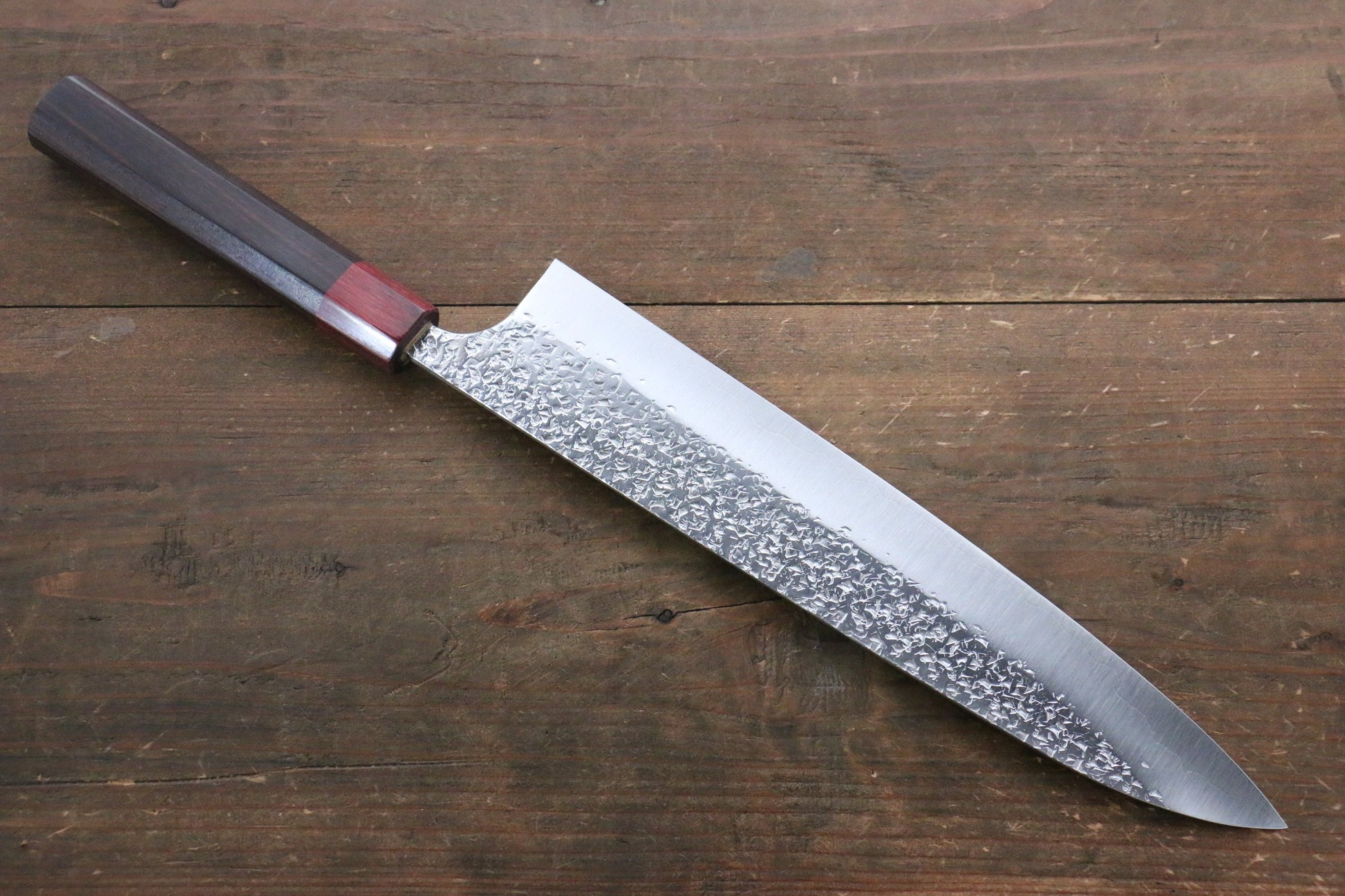 Yu Kurosaki Shizuku R2/SG Hammered Gyuto Japanese Chef Knife 270mm - Japanny - Best Japanese Knife