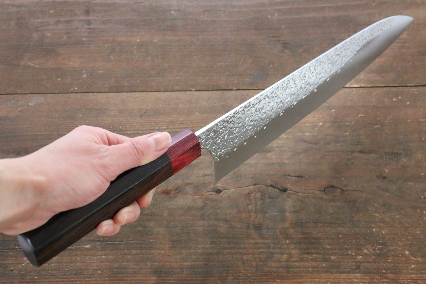 Yu Kurosaki Shizuku R2/SG Hammered Gyuto Japanese Chef Knife 270mm - Japanny - Best Japanese Knife