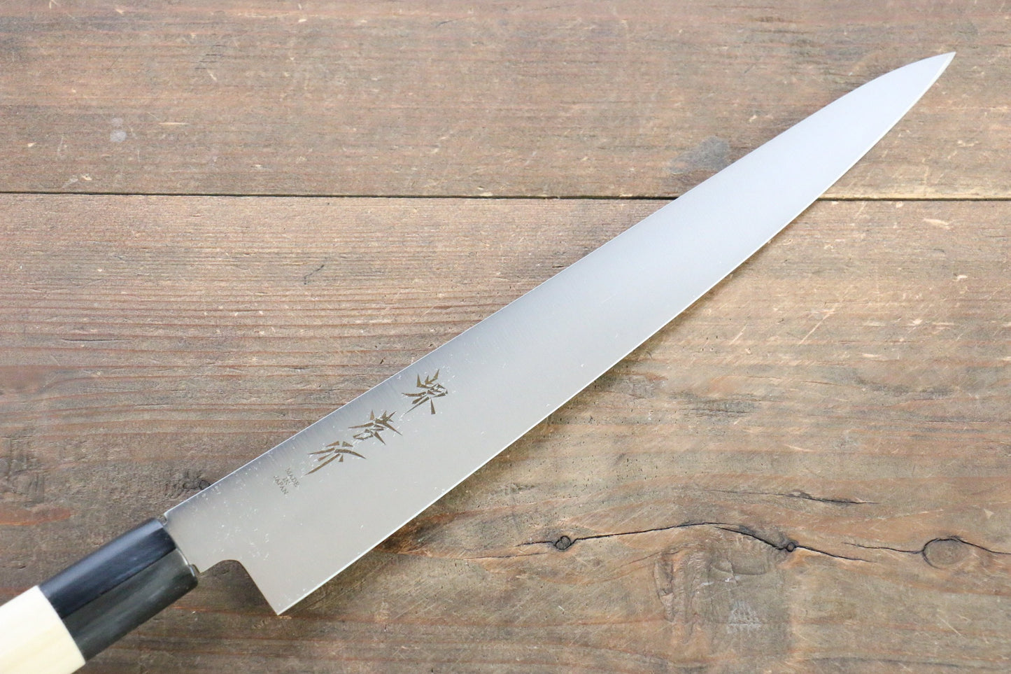 Sakai Takayuki INOX Steel Sujihiki Japanese Knife 240mm with Magnolia Handle - Japanny - Best Japanese Knife