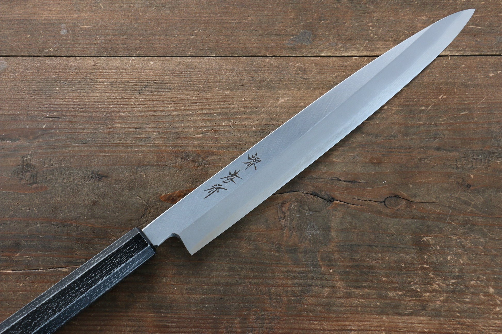 Sakai Takayuki Sakai Takayuki Nanairo INOX Molybdenum Yanagiba Japanese Knife 270mm with ABS resin(Ebony) Handle - Japanny - Best Japanese Knife