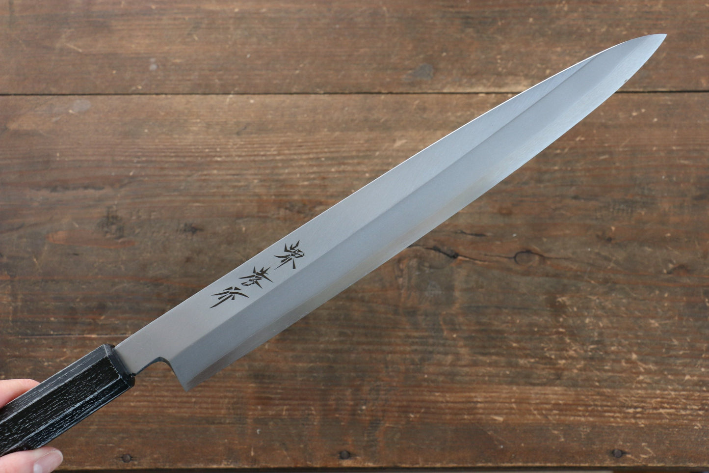 Sakai Takayuki Sakai Takayuki Nanairo INOX Molybdenum Yanagiba Japanese Knife 270mm with ABS resin(Ebony) Handle - Japanny - Best Japanese Knife