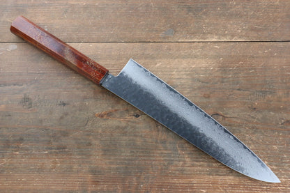 Sakai Takayuki VG10 33 Layer Damascus Gyuto Japanese Knife 240mm with Live oak Lacquered (Seiren) Handle - Japanny - Best Japanese Knife
