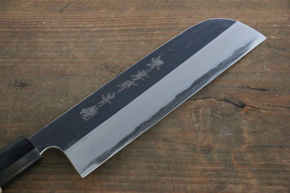 Sakai Takayuki Blue Steel No.2 mirrored Kamagata Usuba Japanese Chef Knife - Japanny - Best Japanese Knife
