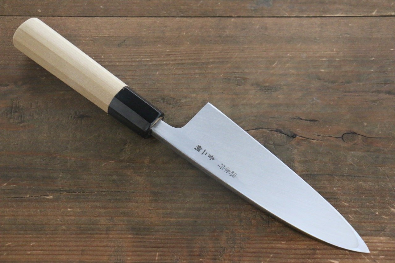Sakai Takayuki Japanese Blue Steel No.2 mirrored Deba Japanese Chef Knife - Japanny - Best Japanese Knife