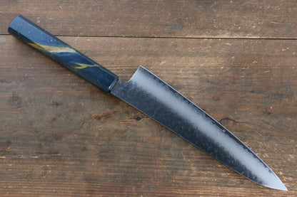 Sakai Takayuki VG10 33 Layer Damascus Gyuto Japanese Knife 210mm with Live oak Lacquered (Saiseki) Handle - Japanny - Best Japanese Knife