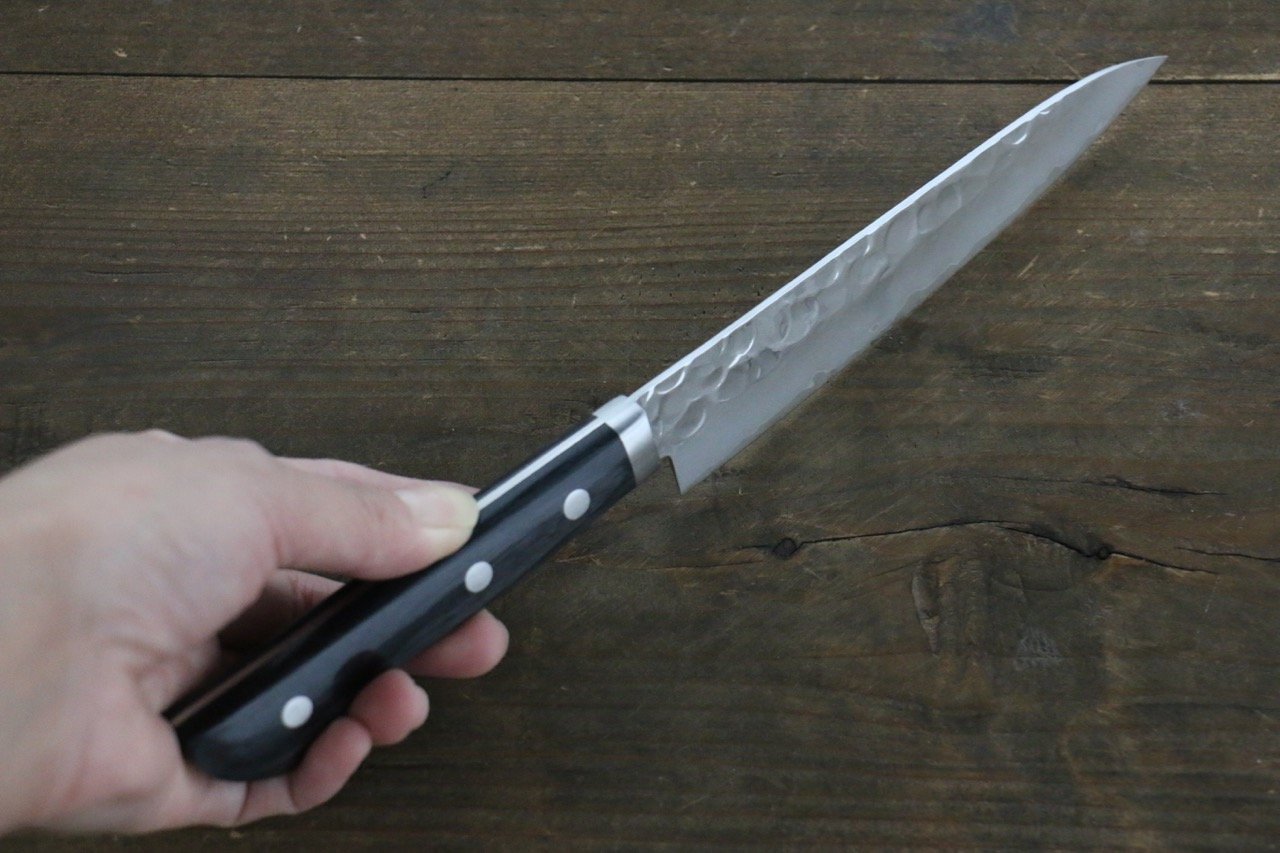 Kanetsune VG1 Hammered Petty Japanese Chef Knife 135mm - Japanny - Best Japanese Knife