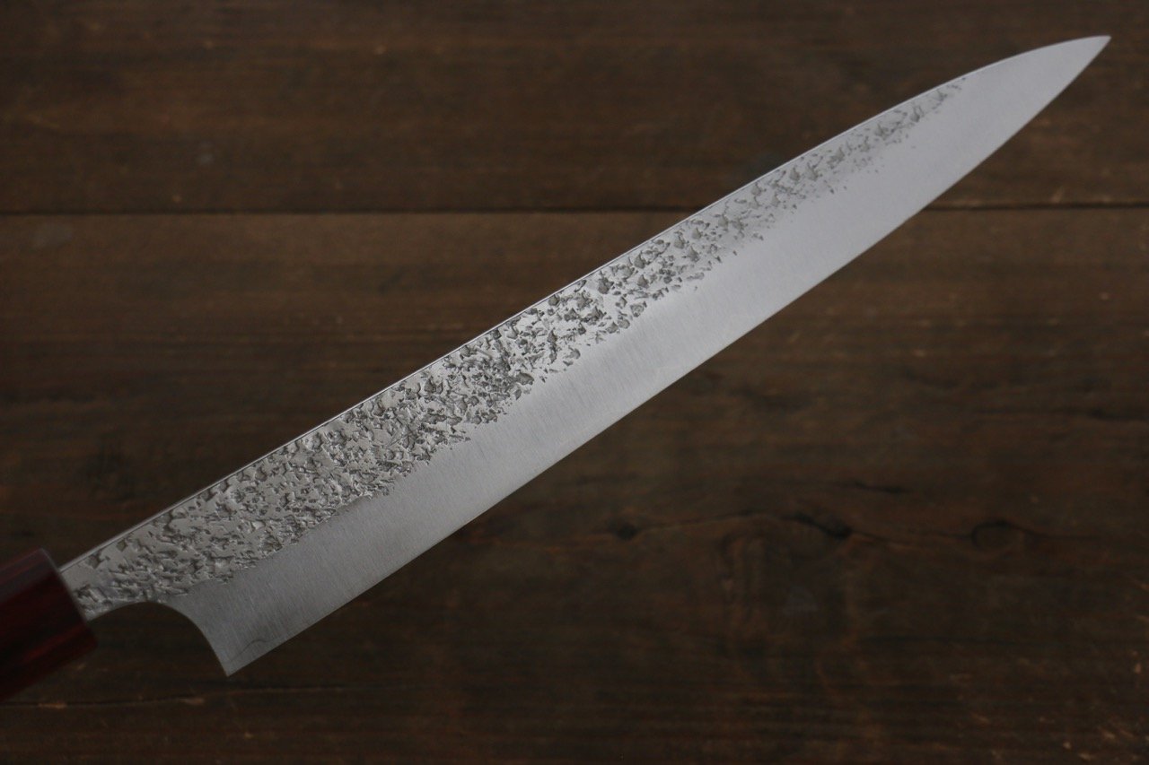 Yu Kurosaki Shizuku R2 Hammered Sujihiki Japanese Chef Knife 270mm - Japanny - Best Japanese Knife