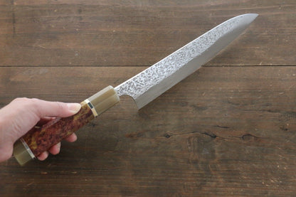 Yu Kurosaki Shizuku R2/SG2 Hammered Gyuto Japanese Chef Knife 210mm with Maple Handle - Japanny - Best Japanese Knife