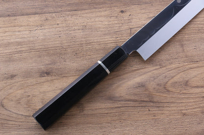 Sakai Takayuki Honyaki White Steel No.2 Yanagiba Japanese Knife 300mm Ebony with Ring Handle with Sheath - Japanny - Best Japanese Knife