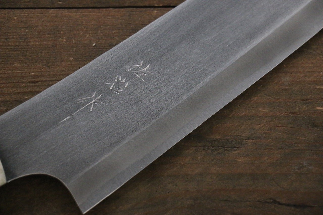 Takeshi Saji Vinno1 Kiritsuke Gyuto Japanese Chef Knife 240mm with Bone Handle - Japanny - Best Japanese Knife