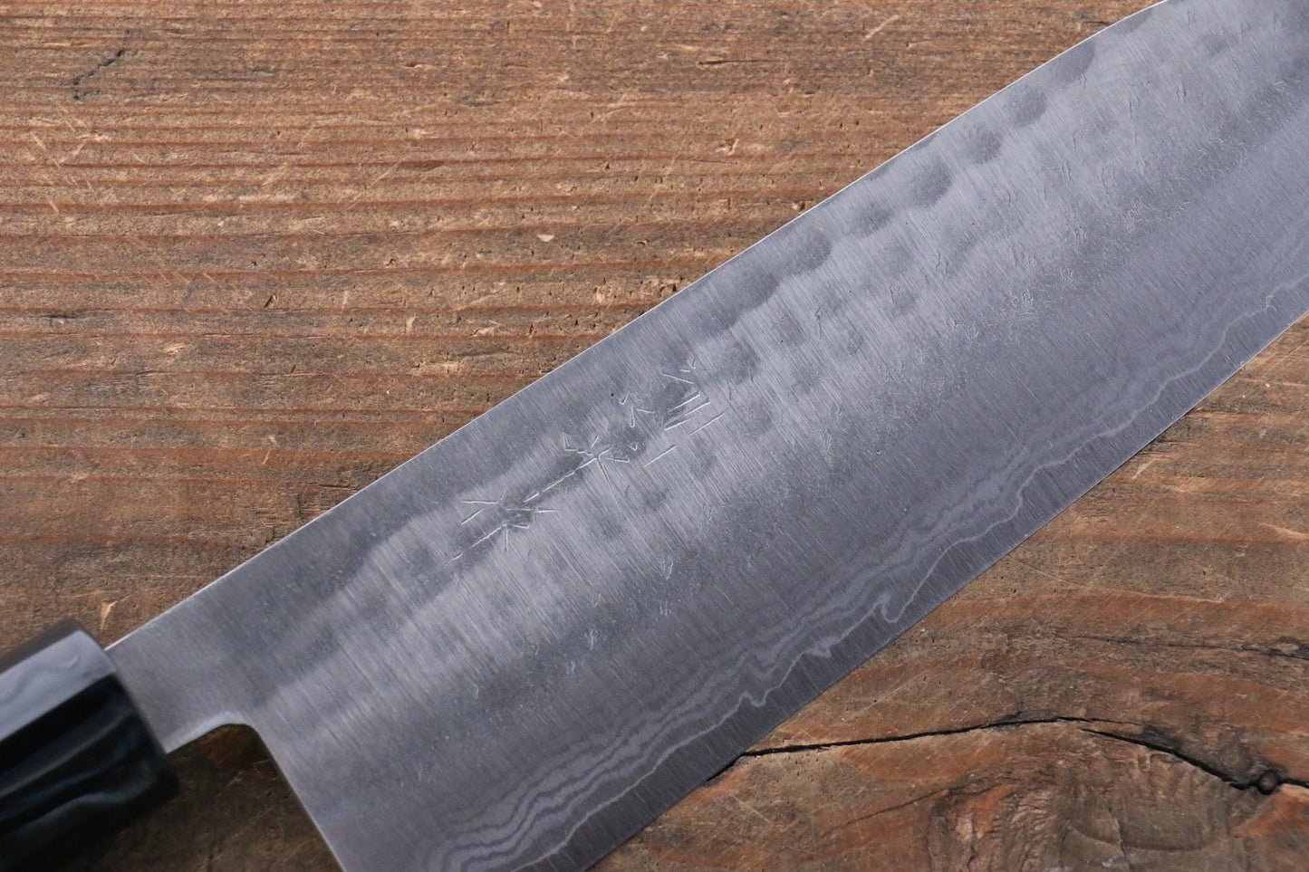 Kunihira Tanryu VG1 Damascus Santoku Japanese Knife 170mm Walnut Handle - Japanny - Best Japanese Knife