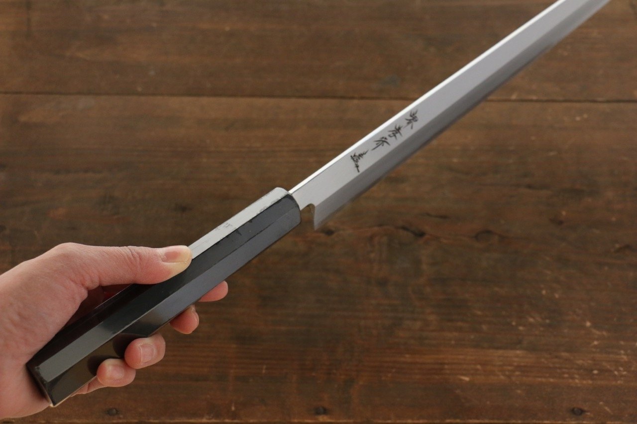 Sakai Takayuki Japanese Chef Series Silver Steel No.3 Sakimaru Takohiki (Japanese Sword) Knife - Japanny - Best Japanese Knife