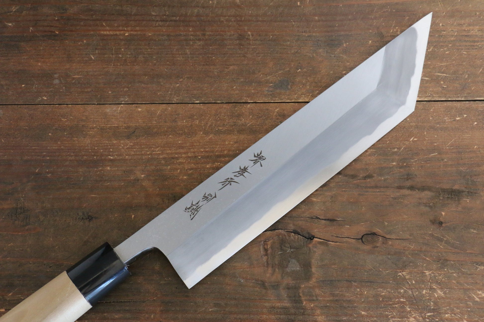 Sakai Takayuki White Steel No.2 Eel Knife Japanese Knife 270mm Magnolia Handle - Japanny - Best Japanese Knife