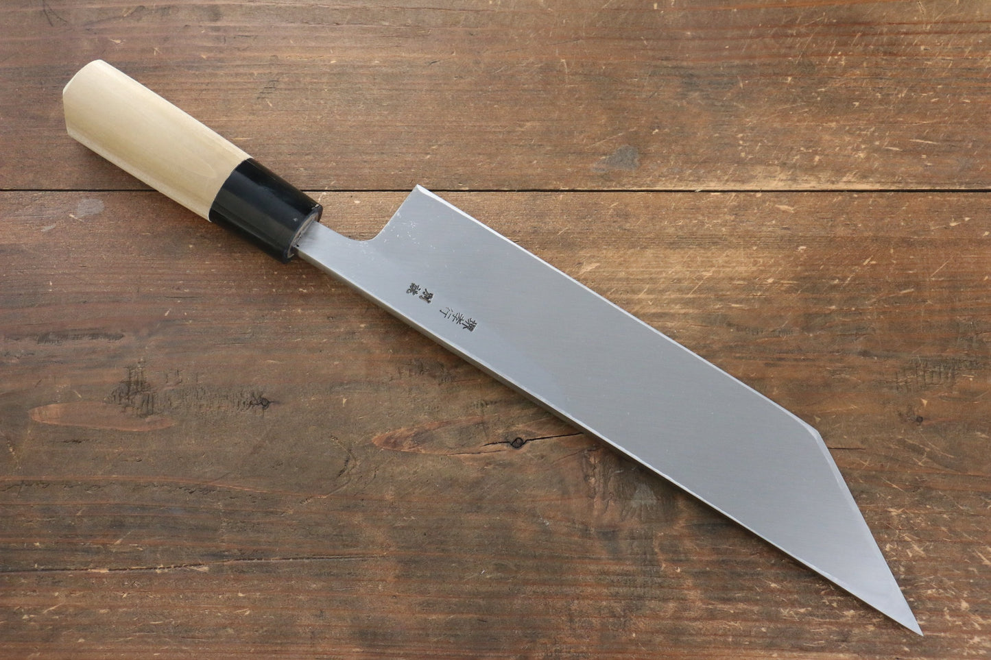 Sakai Takayuki White Steel No.2 Eel Knife Japanese Knife 240mm Magnolia Handle - Japanny - Best Japanese Knife