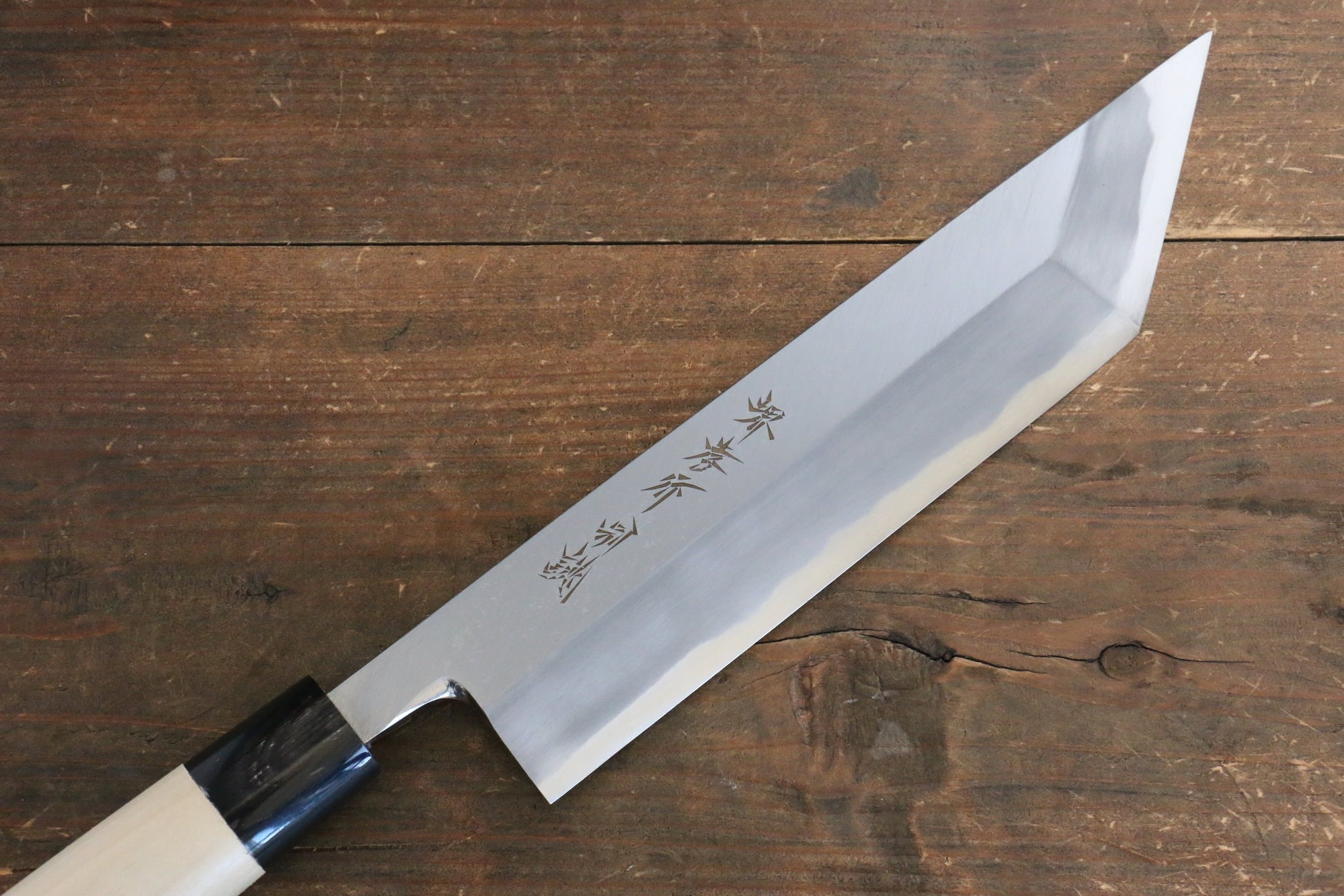 Sakai Takayuki White Steel No.2 Eel Knife Japanese Knife 240mm Magnolia Handle - Japanny - Best Japanese Knife