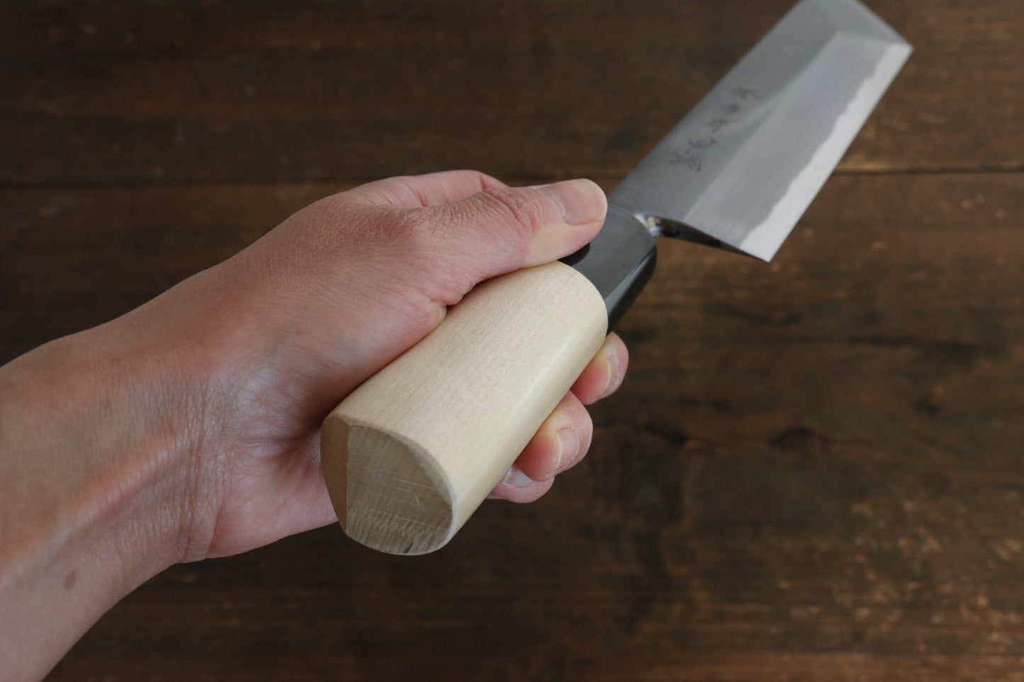 Sakai Takayuki White Steel No.2 Eel Knife Japanese Knife 210mm Magnolia Handle - Japanny - Best Japanese Knife