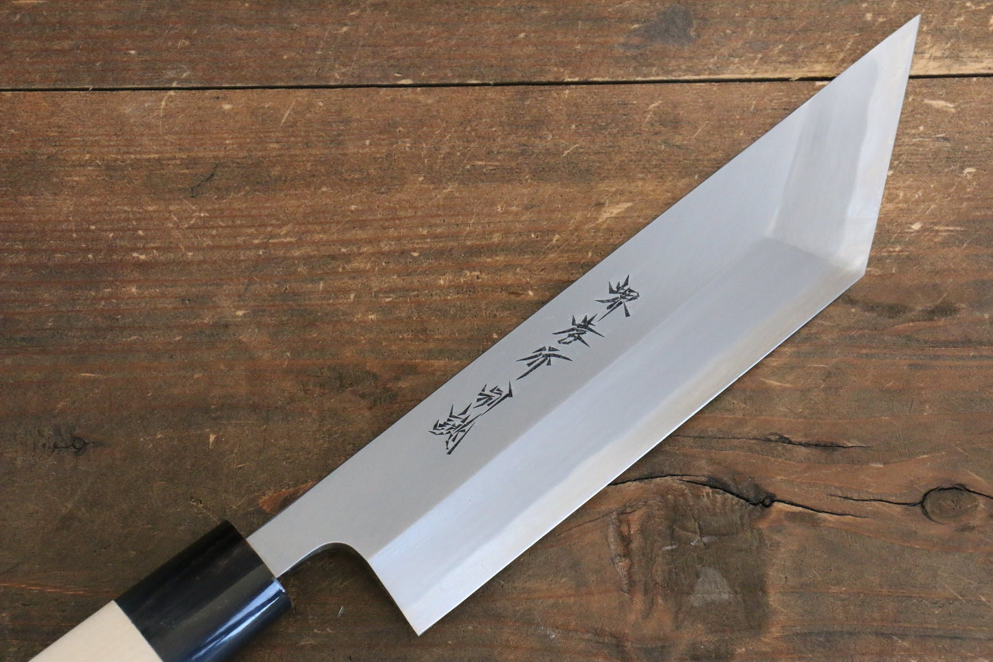 Sakai Takayuki White Steel No.2 Eel Knife Japanese Knife 180mm Magnolia Handle - Japanny - Best Japanese Knife