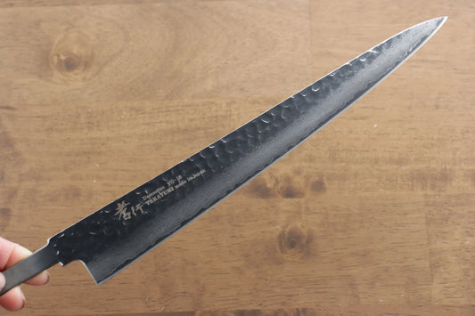 Thương hiệu Sakai Takayuki VG10 Thép Damascus 33 lớp Dao lọc gân chuyên dụng Sujihiki dao Nhật 240mm chỉ có lưỡi dao