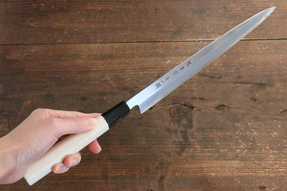 Sakai Takayuki Blue Steel No.2 Fuguhiki Japanese Knife 270mm Magnolia Handle - Japanny - Best Japanese Knife