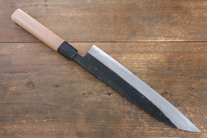 Sakai Takayuki Blue Steel No.2 Kurouchi Gyuto Japanese Knife 240mm Walnut Handle - Japanny - Best Japanese Knife