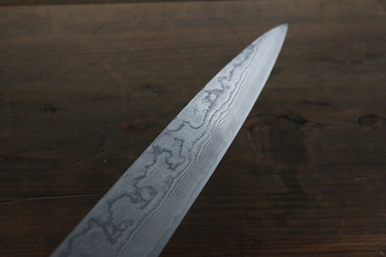 Takeshi Saji VG10 Damascus Sujihiki Japanese Chef Knife 270mm with Deer Horn handle - Japanny - Best Japanese Knife