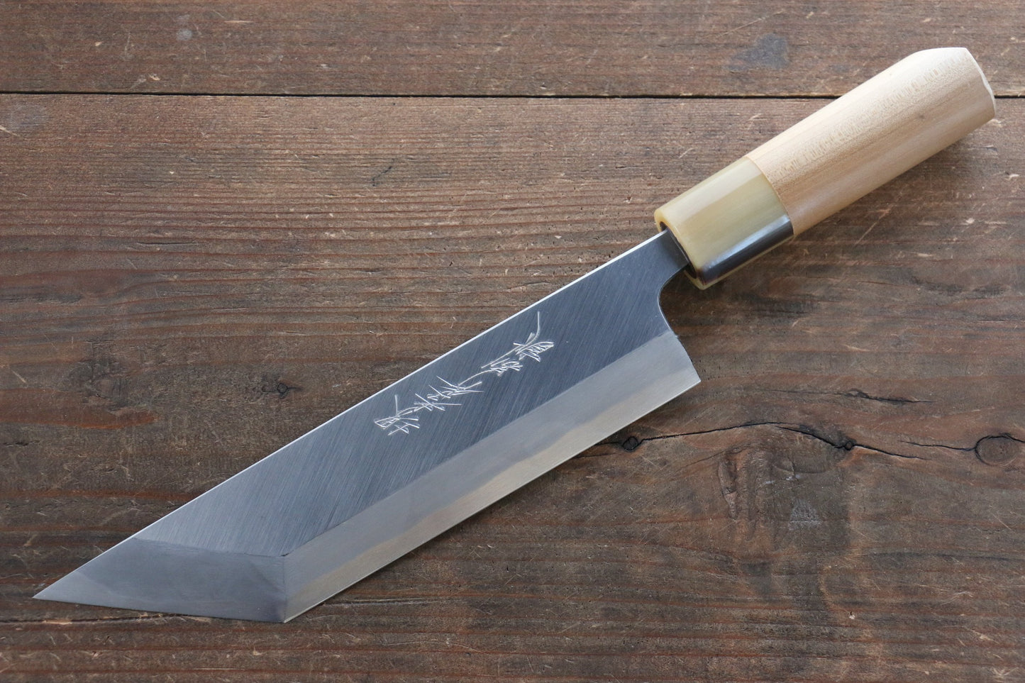 [Left Handed] Sakai Takayuki Blue Steel No.2 Japanese Chef Eel Knife - Japanny - Best Japanese Knife