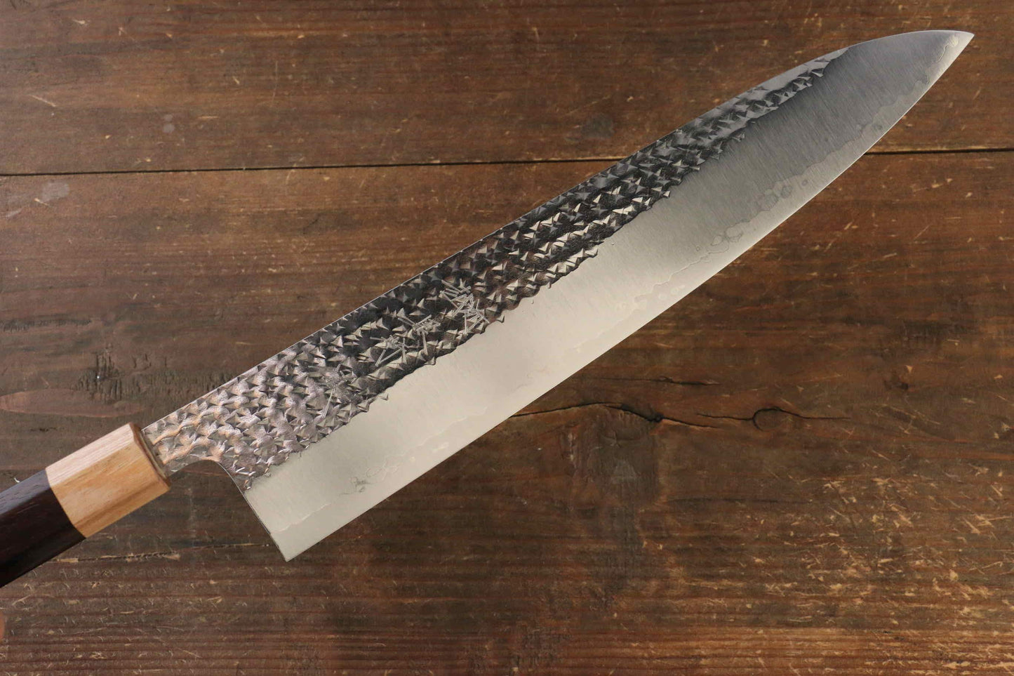 Yu Kurosaki Senko R2/SG2 Hammered Gyuto Japanese Knife 270mm Shitan Handle - Japanny - Best Japanese Knife