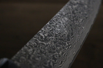 Takeshi Saji R2/SG2 Black Damascus Gyuto Japanese Chef Knife 210mm with Ebony  handle - Japanny - Best Japanese Knife