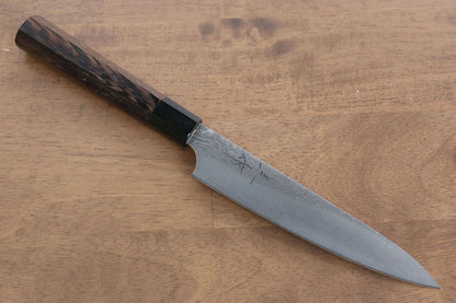 Thương hiệu Kei Kobayashi R2/SG2 Thép Damascus Dao nhỏ đa năng Petty dao Nhật 150mm chuôi dao gỗ Wenge