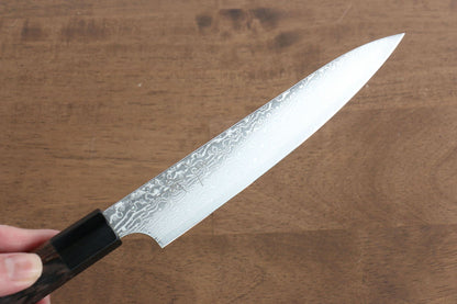 Thương hiệu Kei Kobayashi R2/SG2 Thép Damascus Dao nhỏ đa năng Petty dao Nhật 150mm chuôi dao gỗ Wenge
