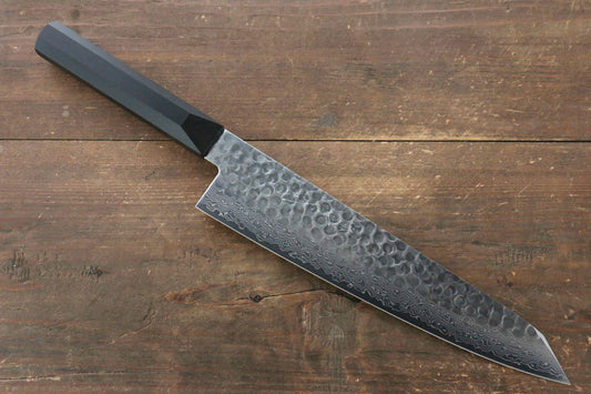 Jikko VG10 17 Layer Gyuto Japanese Knife 230mm Ebony Wood Handle - Japanny - Best Japanese Knife